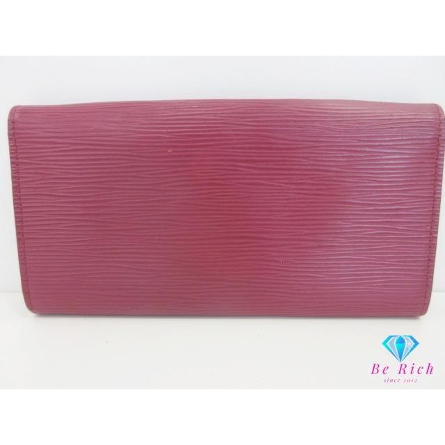 LOUIS VUITTON ルイ ヴィトン 長財布 エピ ポルト フォイユ エミリー  