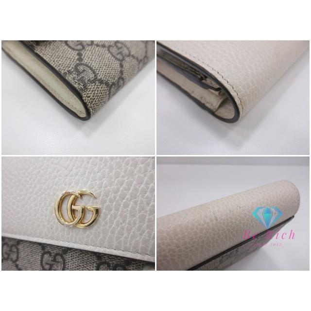 GUCCI（グッチ） ダブルG バイカラー コンチネンタル ウォレット 長