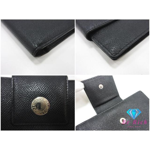 BVLGARI（ブルガリ） 二つ折り財布 ブルガリブルガリ ブラック 黒