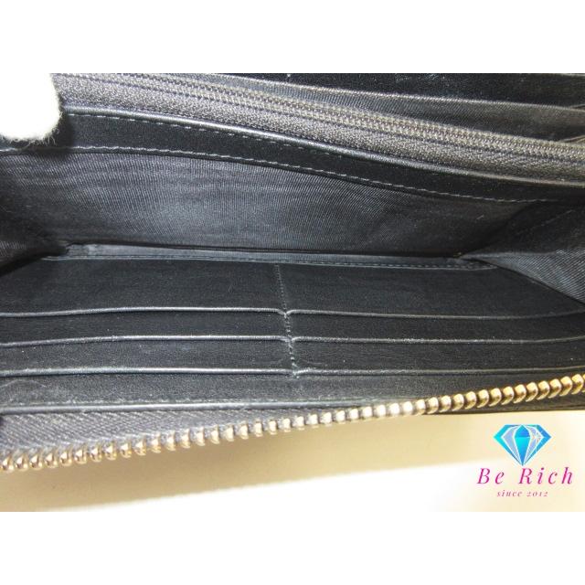 GUCCI（グッチ） ラウンド ファスナー 長財布 307980 GG シマ レザー