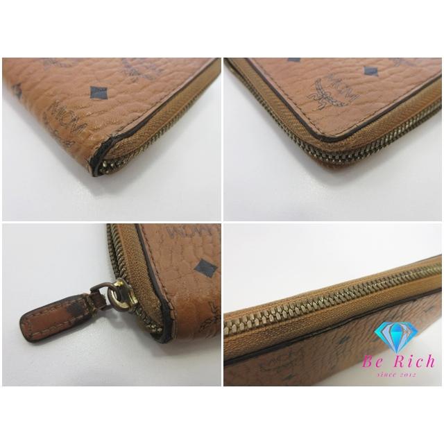 MCM（エムシーエム） 二つ折り財布 ラウンドファスナー 長財布