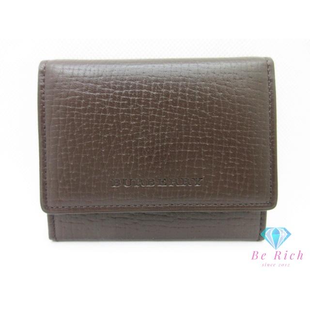 BURBERRY（バーバリー） コインケース 小銭入れ 茶 ブラウン レザー