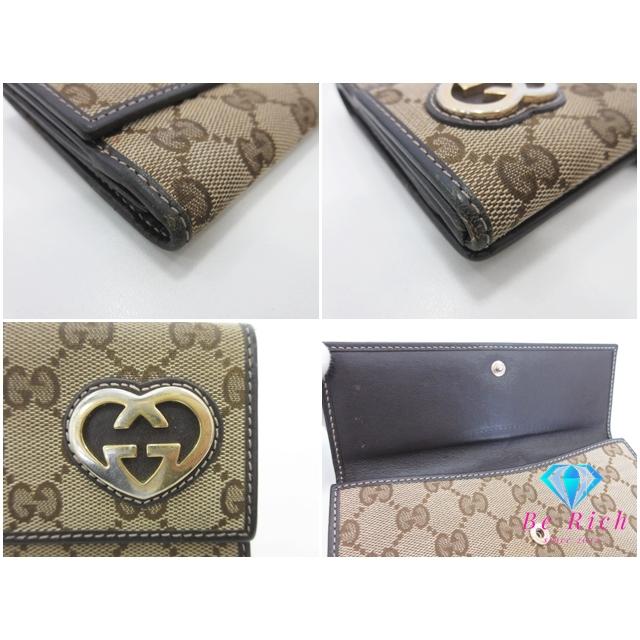 本日限定セール‼️購入希望の方500円引き‼️GUCCI ハート型ロゴ 二つ折り財布 GUCCI（グッチ） グッチシマ ハート ロゴ 二つ折り財布 203549 4276