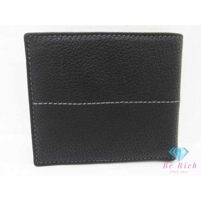 471 極上美品 Ferragamo サルバトーレフェラガモ 2つ折り財布 FERRAGAMO（フェラガモ） 美品 サルヴァトーレ 二つ折り 財布 黒