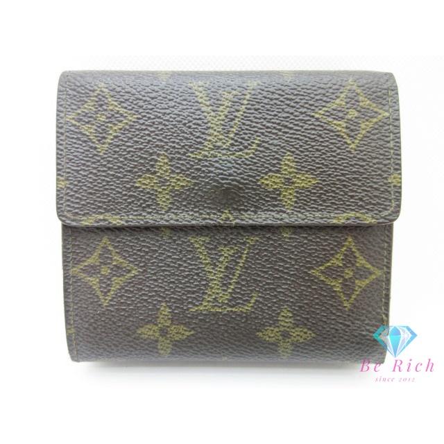 美品 LOUIS VUITTON Wホック モノグラム 折り財布 M61652 LOUIS VUITTON（ルイ・ヴィトン） ルイ ヴィトン LOUIS VUITTON W