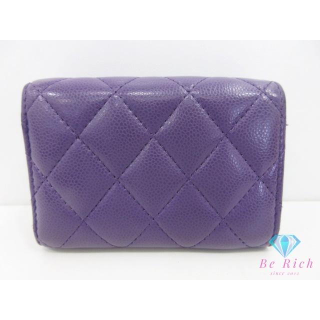 CHANEL（シャネル） CHANEL Wホック 三つ折り財布 AP0230 マトラッセ