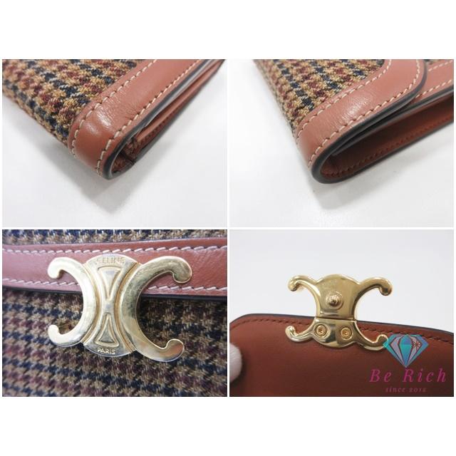 CELINE（セリーヌ） 三つ折り財布 スモール フラップ ウォレット