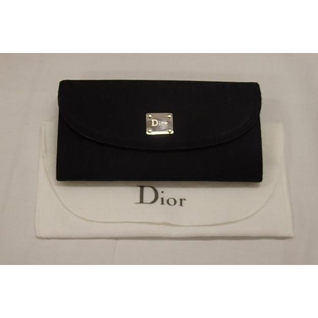 クリスチャン ディオール Christian Dior☆Dior 長財布 トロッター キャンバス ブラック 黒 02-LU-0077 札入れ 【中古】 bs879 | Christian Dior | 03