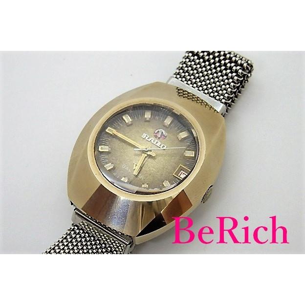 ラドー Rado バルボア Balboa 自動巻 メンズ 腕時計 デイト ブラウン 文字盤 ブレス Ss アナログ At オートマチック 中古 Bt10 Bt10 ビーリッチヤフー店 通販 Yahoo ショッピング