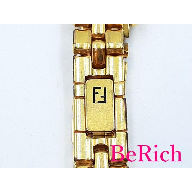 FENDI フェンディ レディース 腕時計 850L 黒 ブラック ゴールド FENDI フェンディ レディース 腕時計 850L 黒 ブラック ゴールド