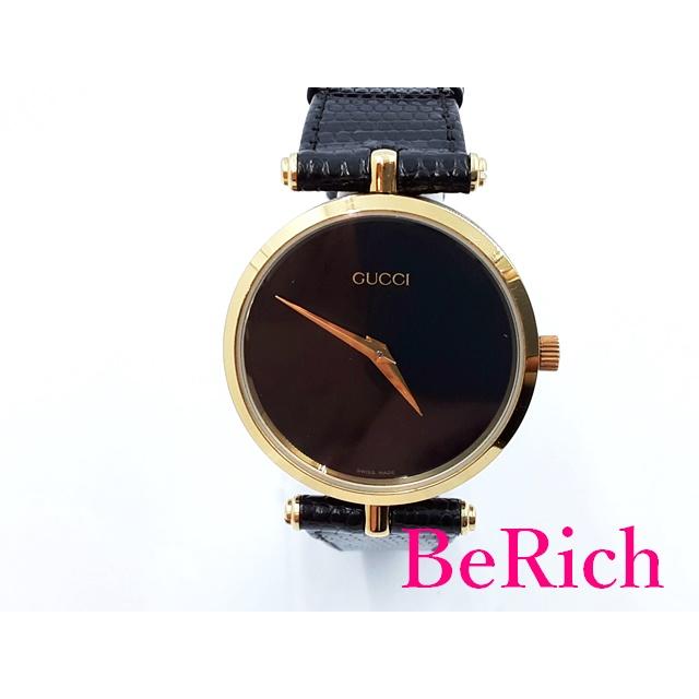 GUCCI グッチ レディース 腕時計 黒 ブラック 文字盤 SS レザー GUCCI グッチ レディース 腕時計 黒 ブラック 文字盤 SS レザー