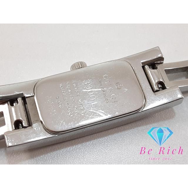 GUCCI（グッチ） レディース 腕時計 3900L グレー シルバー SS ブレス