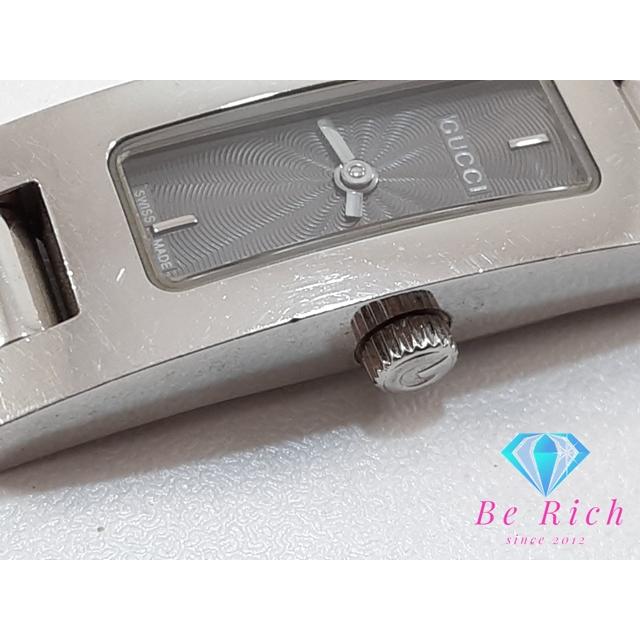 GUCCI（グッチ） レディース 腕時計 3900L グレー シルバー SS ブレス