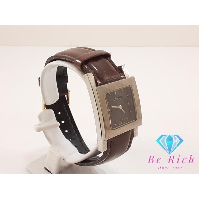 【美品】GUCCI グッチ 7900L ブラック スクエアウォッチ レディース GUCCI（グッチ） レディース 腕時計 7900L スクエア 黒 ブラック