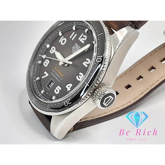 タグホイヤー オータヴィア WBE5114.FC8266 ブラウン TAG HEUER タグホイヤー オータヴィア 自動巻き メンズ 腕時計