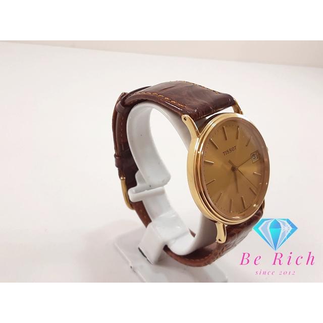 TISSOT（ティソ） メンズ 腕時計 デイト C282.G ゴールド ブラウン 茶