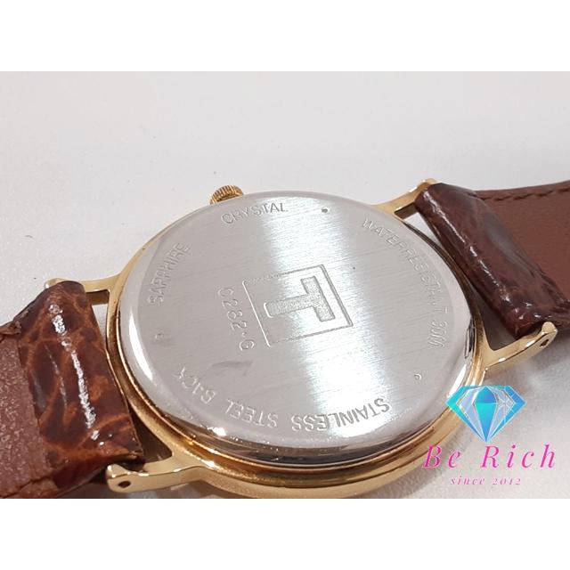 TISSOT（ティソ） メンズ 腕時計 デイト C282.G ゴールド ブラウン 茶
