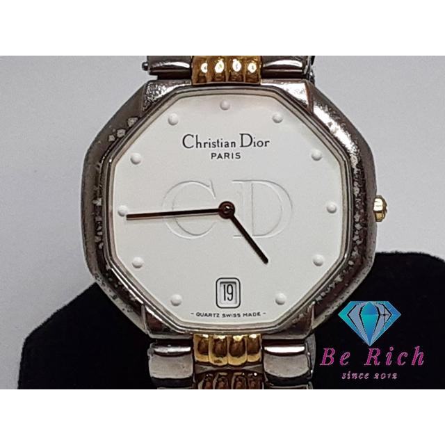 クリスチャン ディオール Christian Dior オクタゴン スウィング ウォッチ メンズ 腕時計 45.204 クォーツ 【中古】 bt3064 | Christian Dior