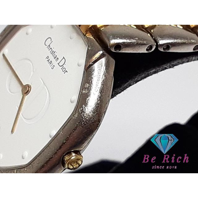 クリスチャン ディオール Christian Dior オクタゴン スウィング ウォッチ メンズ 腕時計 45.204 クォーツ 【中古】 bt3064 | Christian Dior | 01