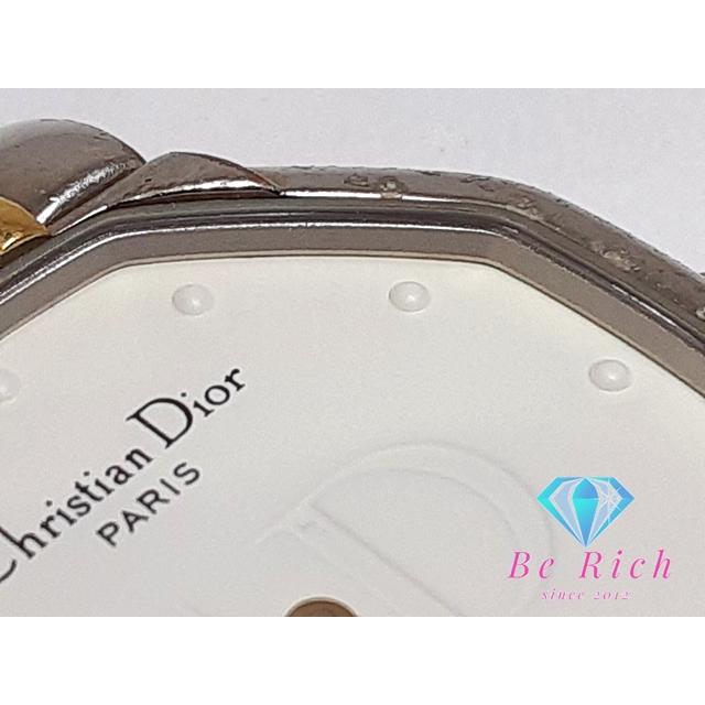 クリスチャン ディオール Christian Dior オクタゴン スウィング ウォッチ メンズ 腕時計 45.204 クォーツ 【中古】 bt3064 | Christian Dior | 09