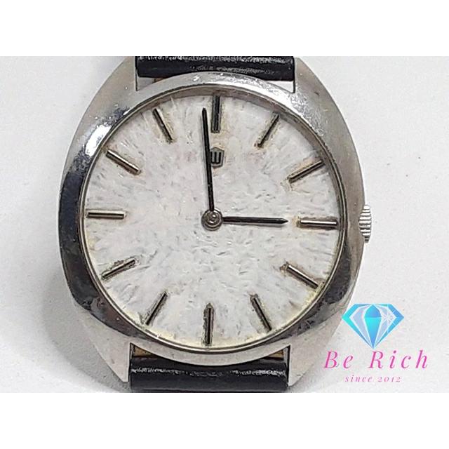 WALTHAM（ウォルサム） 自動巻き メンズ 腕時計 白 ホワイト SS レザー