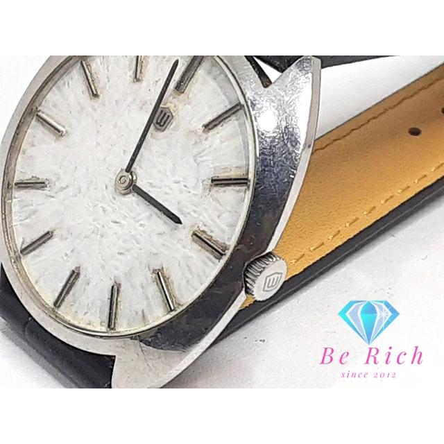 WALTHAM（ウォルサム） 自動巻き メンズ 腕時計 白 ホワイト SS レザー