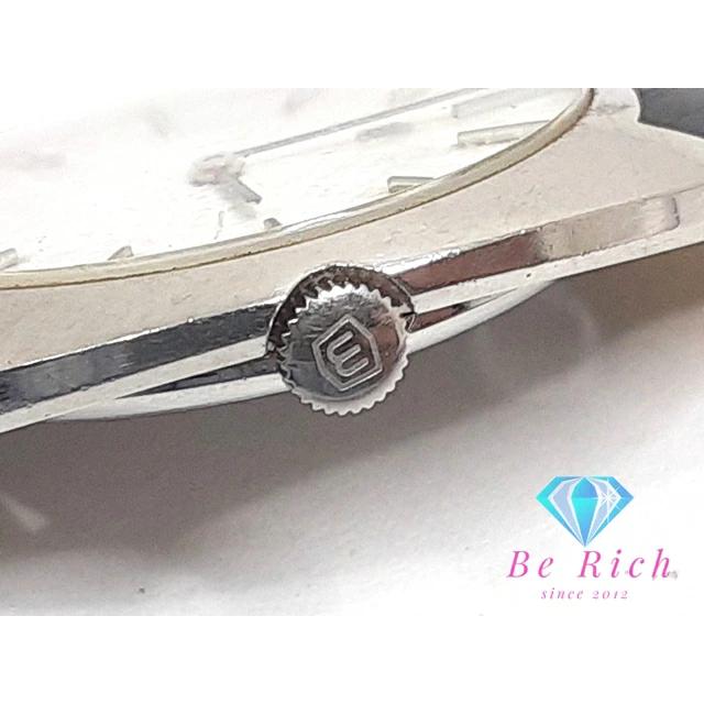 WALTHAM（ウォルサム） 自動巻き メンズ 腕時計 白 ホワイト SS レザー