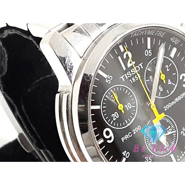 TISSOT（ティソ） クロノグラフ メンズ 腕時計 デイト T461 黒
