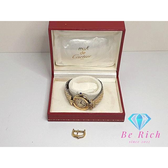 美品 Cartier カルティエ マスト コリゼ 590002 ヴェルメイユ カルティエ マストコリゼ ヴェルメイユ 590002