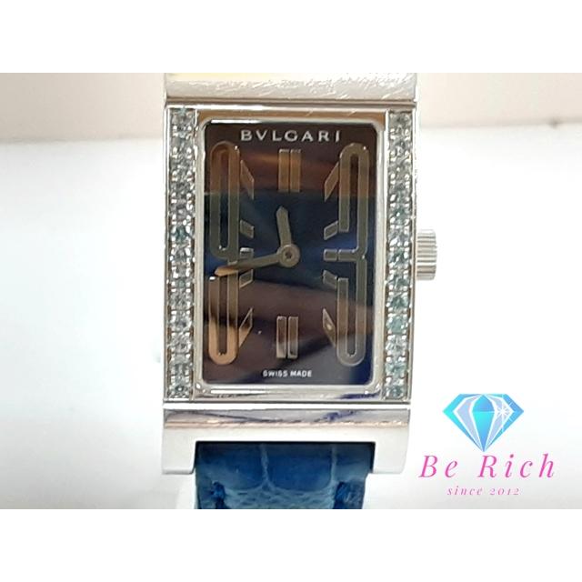 BVLGARI（ブルガリ） レッタンゴロ RT39S ブルー トパーズ ベゼル