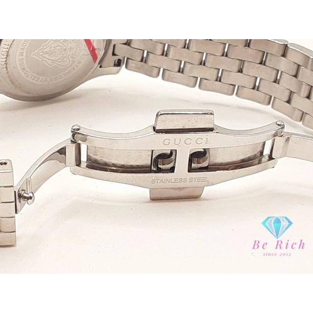 GUCCI（グッチ） レディース 腕時計 デイト 5500L ラウンド 黒
