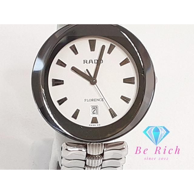RADO FLORENCE ラドー フローレンス 腕時計 クォーツ RADO ラドー フローレンス デイト メンズ 腕時計 129.3763.4 白
