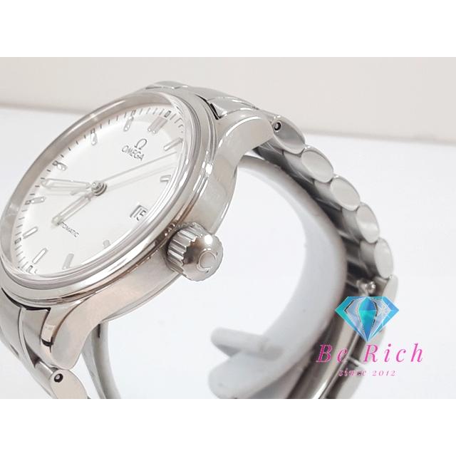 OH 仕上げ 済 オメガ OMEGA クラシック デイト 自動巻き メンズ 腕時計 5203.20 白 シルバー SS ブレス AT【中古】【送料無料】 bt3300 | OMEGA | 01