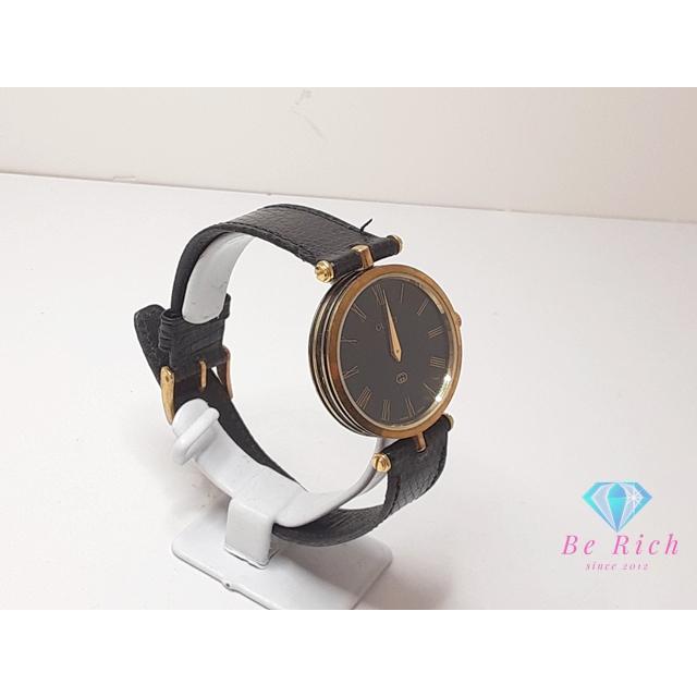 GUCCI（グッチ） メンズ 腕時計 黒 ブラック SS レザー アナログ