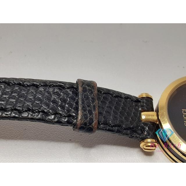 431 GUCCI 時計　レディース　ブラック　サイドライン　ヴィンテージ　黒 431 GUCCI 時計 レディース ブラック サイドライン ヴィンテージ 黒