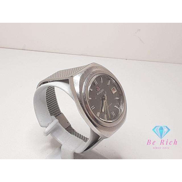 ラドー RADO マッターホルン 自動巻き メンズ 腕時計 デイト カットガラス シルバー SS ブレス アナログ オートマ AT 【中古】 bt3356 | RADO | 02