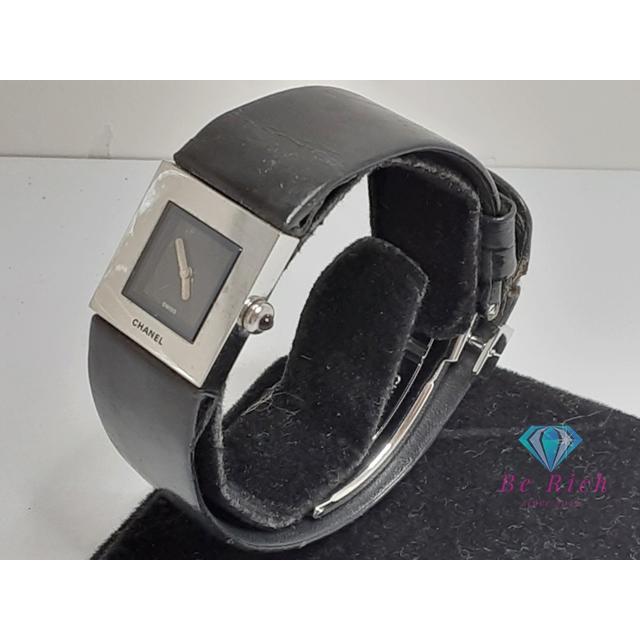 マトラッセ シャネル CHANEL レディース H0116 黒 ブラック SS レザー