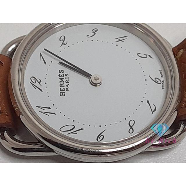 HERMES（エルメス） アルソー AR3.210 レディース 白 ホワイト SS