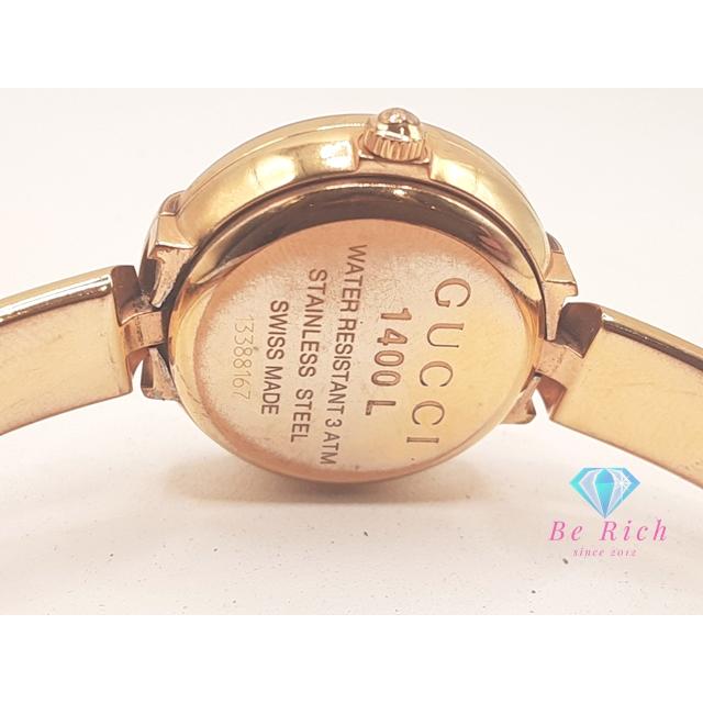 GUCCI（グッチ） レディース 腕時計 バングル ウォッチ 1400L ラウンド
