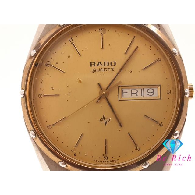 【稼働】RADO ラドー メンズ 腕時計 コンビ 3針 デイデイト クォーツ RADO（ラドー） メンズ 腕時計 デイデイト 114.3241.4 ラウンド