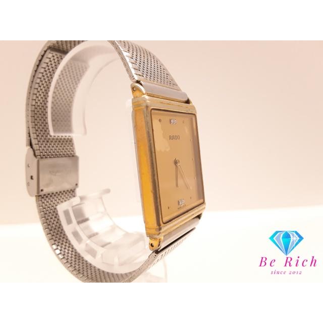 RADO（ラドー） メンズ 腕時計 204.5346.2 4P ダイヤ スクエア GP 