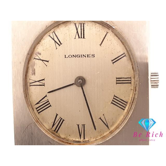LONGINES（ロンジン） 手巻き 腕時計 17 スクエア オーバル シルバー