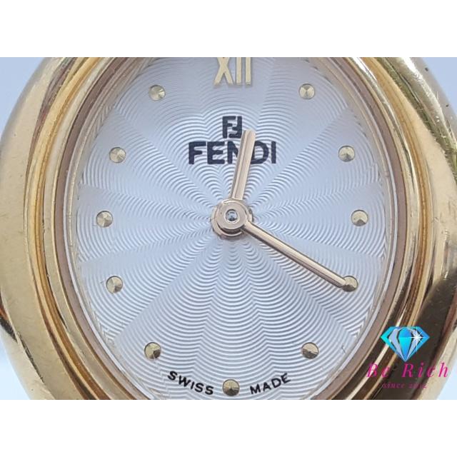 FENDI（フェンディ） オロロジ チェンジ ベルト レディース 640L 白