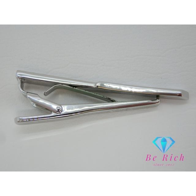 KENZO（ケンゾー） ネクタイピン タイクリップ ワニロ式 シルバー