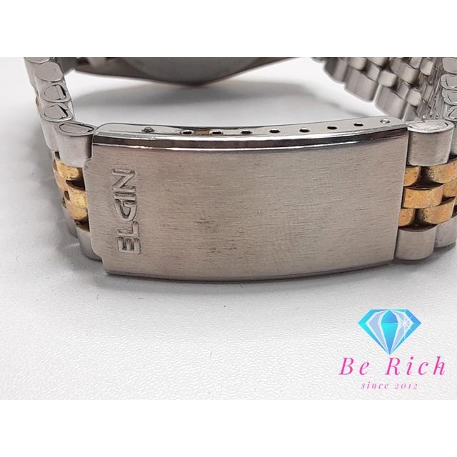 ビンテージ クロック　エルジン Vintage ELGIN Watch 1954 17J GF Case Cal 683 Bubble Split