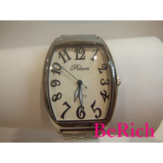ポラリス Polaris メンズ 腕時計 白 ホワイト 文字盤 Ss シルバー ブレス クォーツ ウォッチ 中古 Ht1915 Ht1915 ビーリッチヤフー店 通販 Yahoo ショッピング