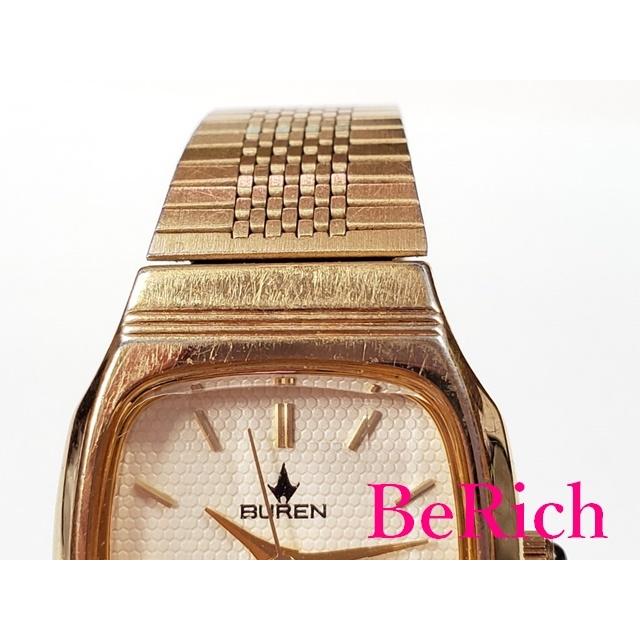 ビューレン BUREN レディース 腕時計 BU-218413 ゴールド 文字盤 SS クォーツ QZ ウォッチ 【中古】 ht2492