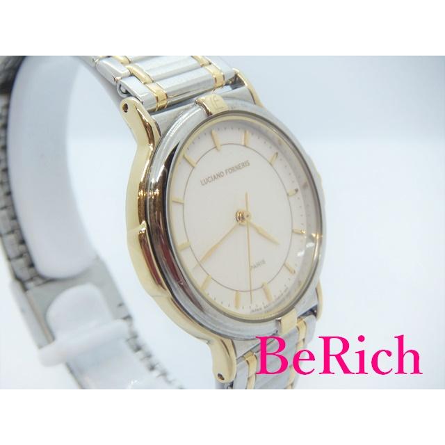 シチズン CITIZEN LUCIANO FORNERIS メンズ 腕時計 6A31-L03962 アイボリー 文字盤 SS シルバー【中古】 ht2665｜be-rich0112｜03