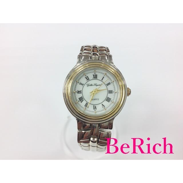 ゴールデン クリスタル Golden Crystal レディース 腕時計 白 ホワイト 文字盤 Ss シルバー アナログ クォーツ 中古 Ht2818 Ht2818 ビーリッチヤフー店 通販 Yahoo ショッピング