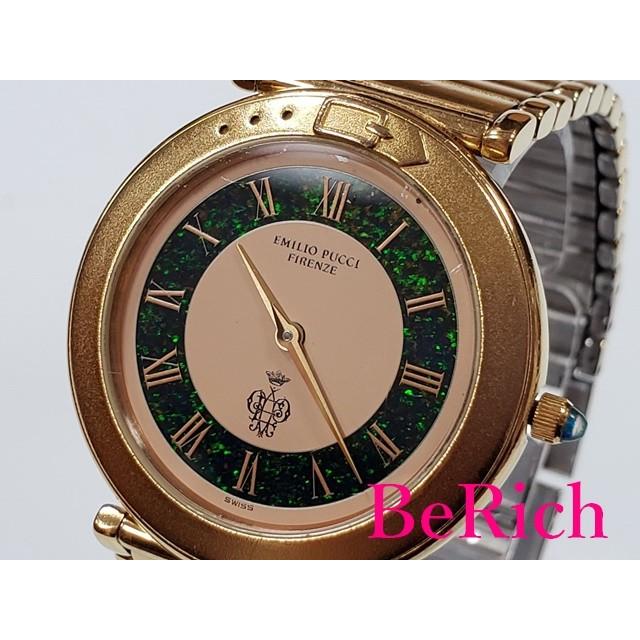 エミリオ プッチ Emilio Pucci メンズ 腕時計 グリーン 緑 クリーム 文字盤 Ss ブレス アナログ クォーツ 中古 Ht2879 Ht2879 ビーリッチヤフー店 通販 Yahoo ショッピング
